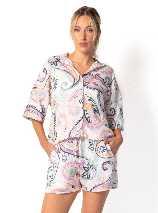 Blusa Y Short 43318 | pijamas sexy para mujer | Chamela