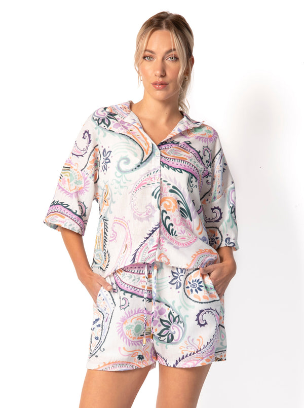 Blusa Y Short Estampado 43318