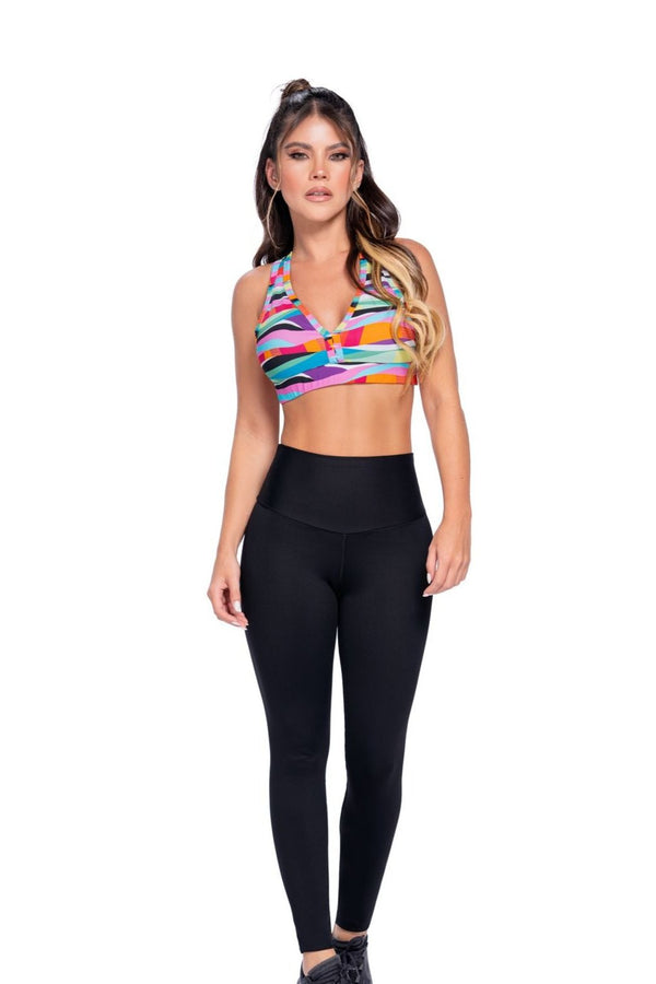 Leggings deportivo con pretina alta 29059