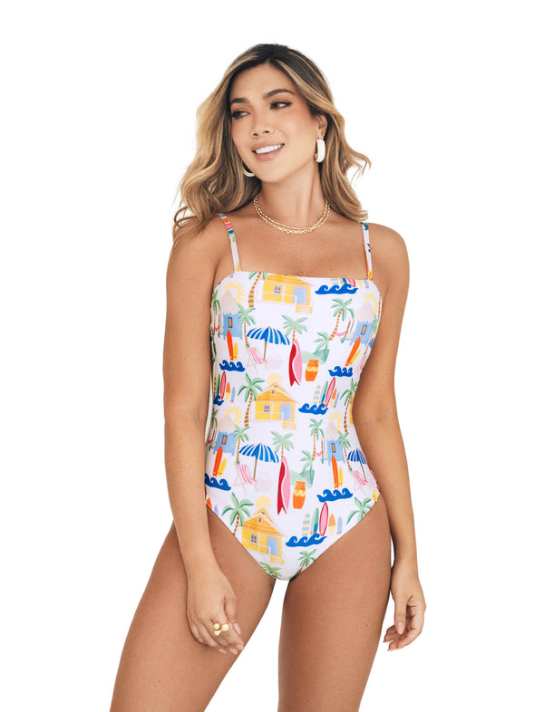 VESTIDO DE BAÑO ENTERO 46115