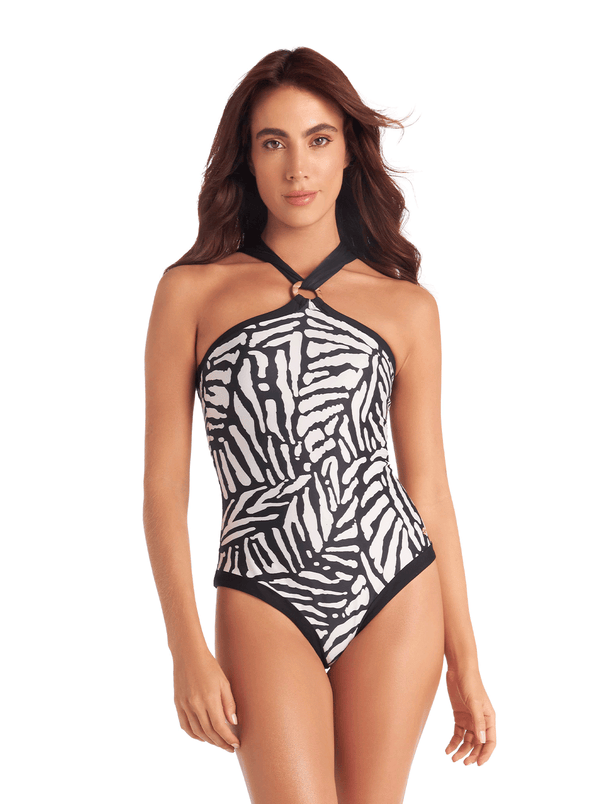 Vestido De Baño Entero Halter 43965