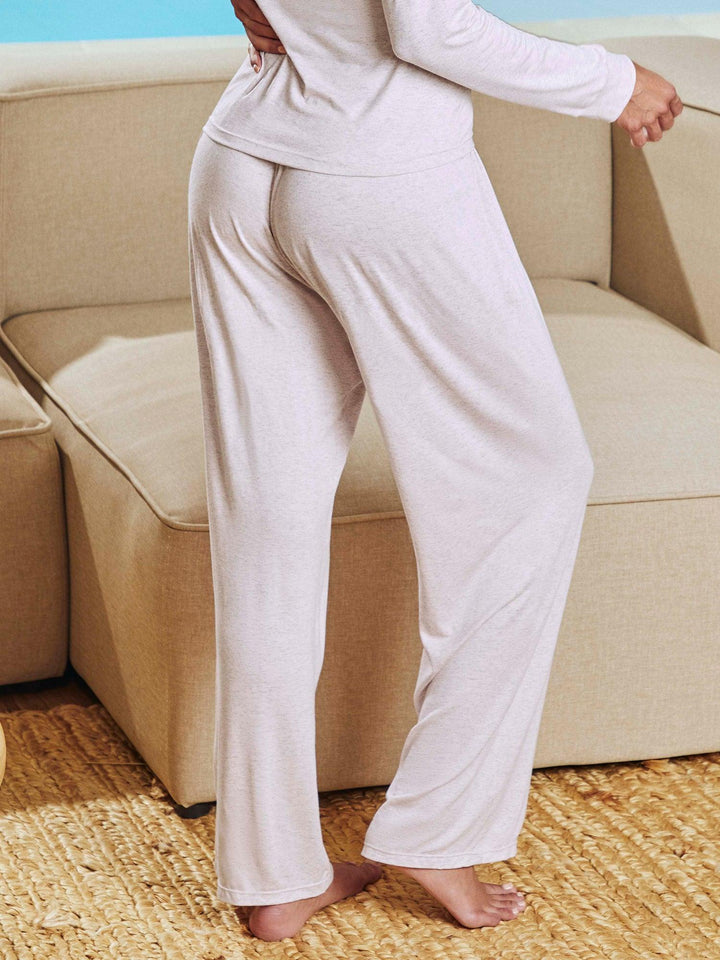 Pantalón de pijama con elástico en la cintura | Chamela 27919 - Chamela Colombia