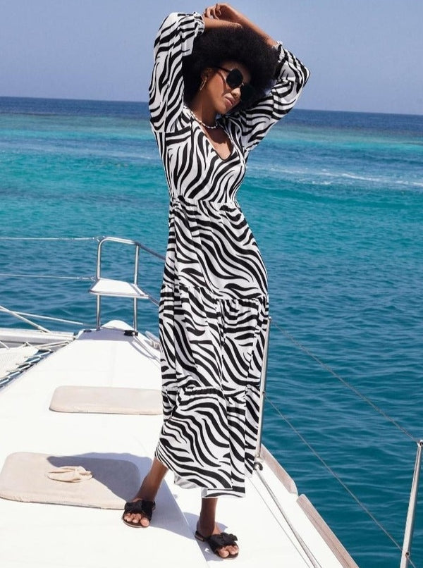 Vestido largo Saanvi | FIORY F2950