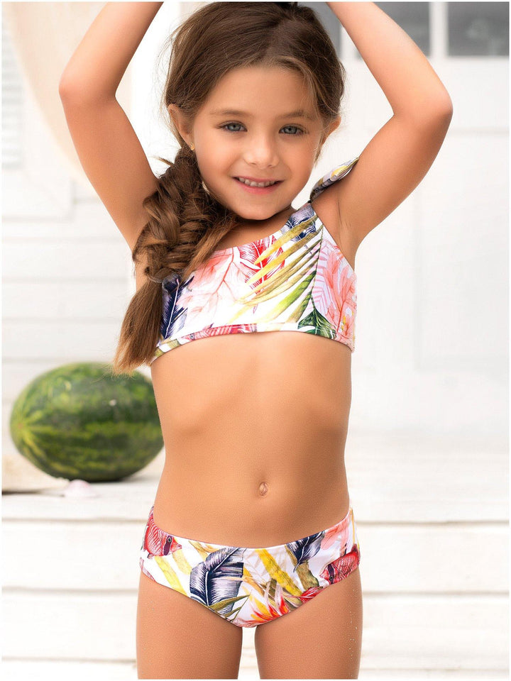 CHAMELA 25255 | Top de Baño Estampado | Vestidos de Baño para Niñas - Chamela Colombia