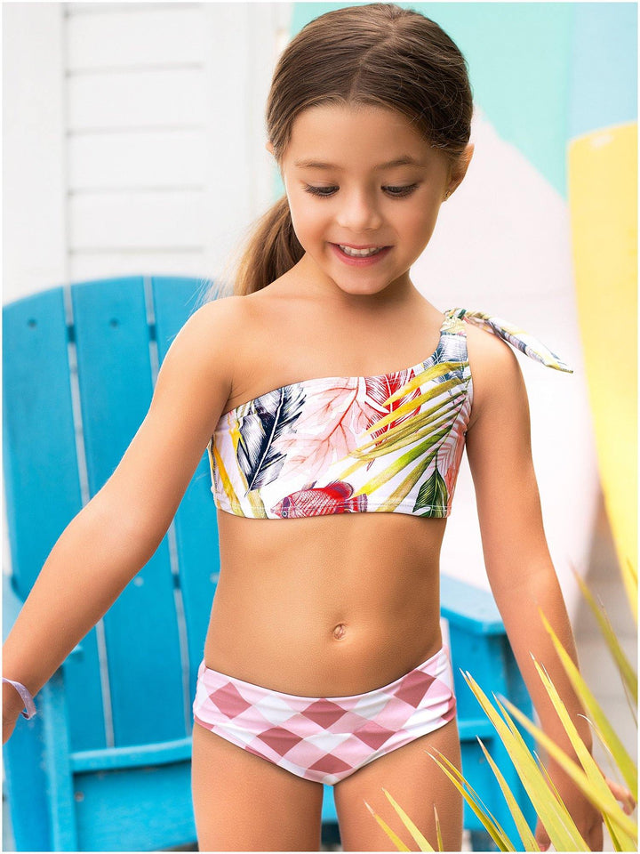 CHAMELA 25255 | Top de Baño Estampado | Vestidos de Baño para Niñas - Chamela Colombia