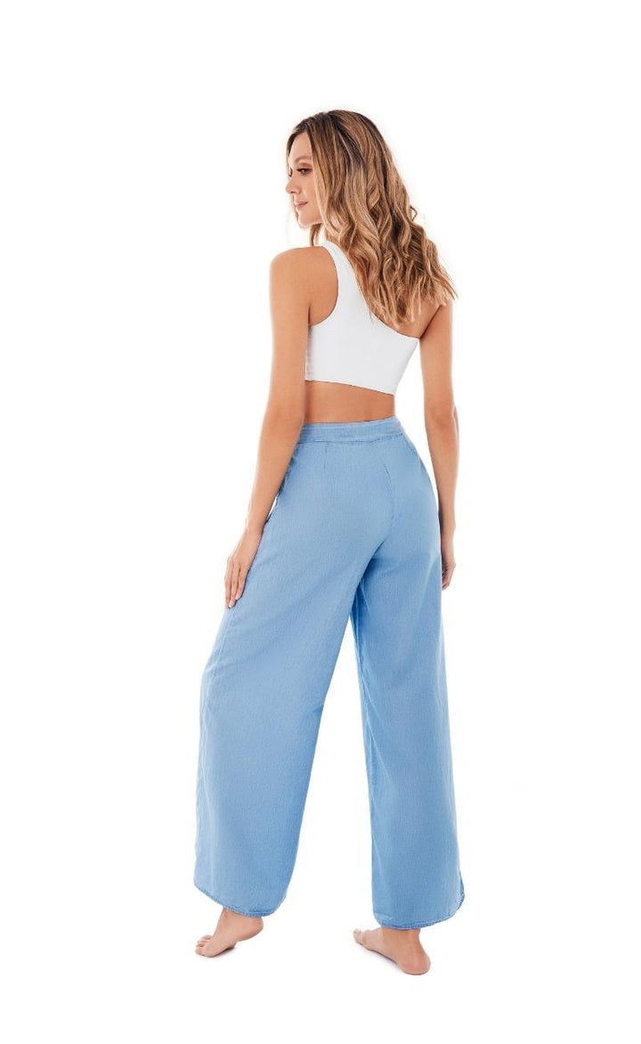 Pantalon Azul | FIORY 0P101 - Chamela Colombia