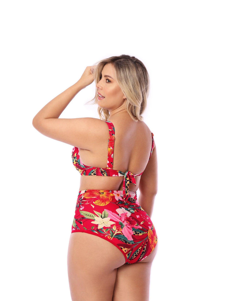 Panty de baño talle alto doble faz | Chamela 29615 - Chamela Colombia