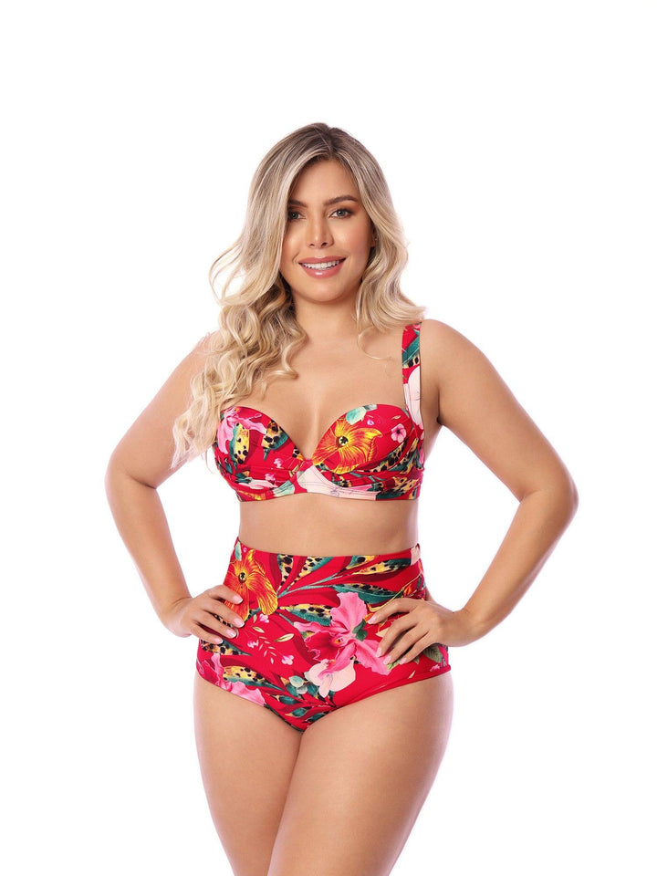 Panty de baño talle alto doble faz | Chamela 29615 - Chamela Colombia